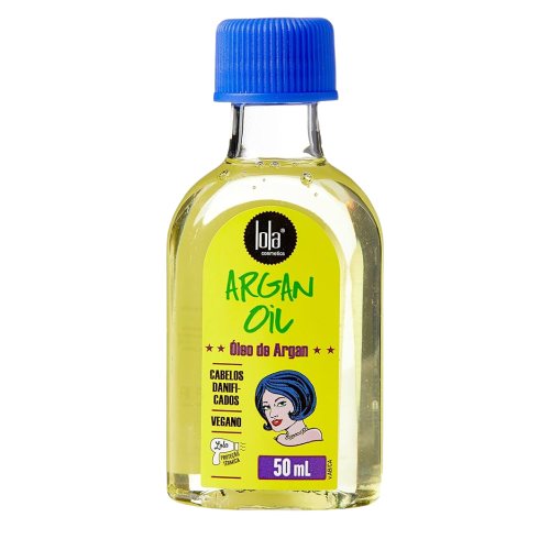 Lola Argan Hair Oil 1.69 fl oz: Intense Shine & Frizz Control Treatment