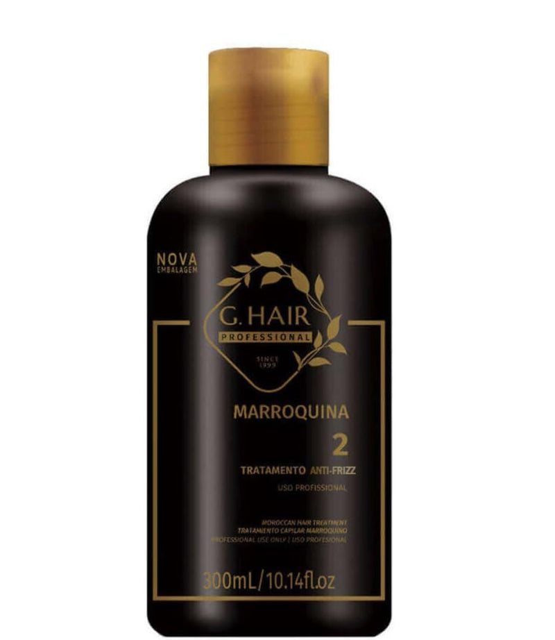 INOAR FORMULA KERATIN G HAIR MOROCCAN TREATMENT الخطوة 2 زجاجة واحدة (250 مل) 8.4 أونصة.