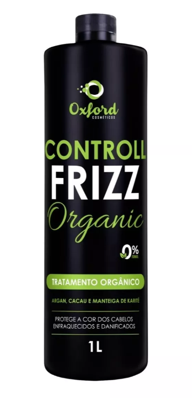 علاج الشعر بالكيراتين العضوي من Oxford Control Frizz سعة 34 أونصة سائلة 1000 مل