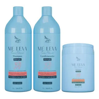 Zap Me Leva Complete Hair Reconstructive Wheat & Amino Blend Treatment Kit