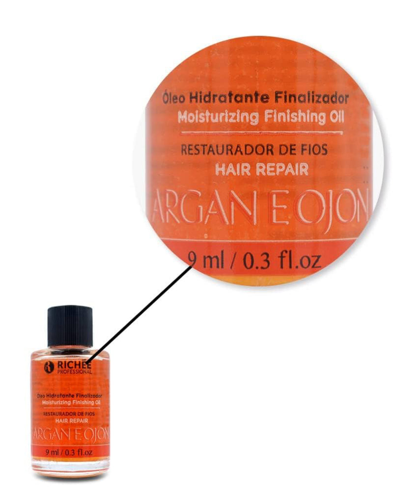 RICHEE ARGAN ET OJON HUILE DE FINITION CHEVEUX 9ml 0.3fl/oz